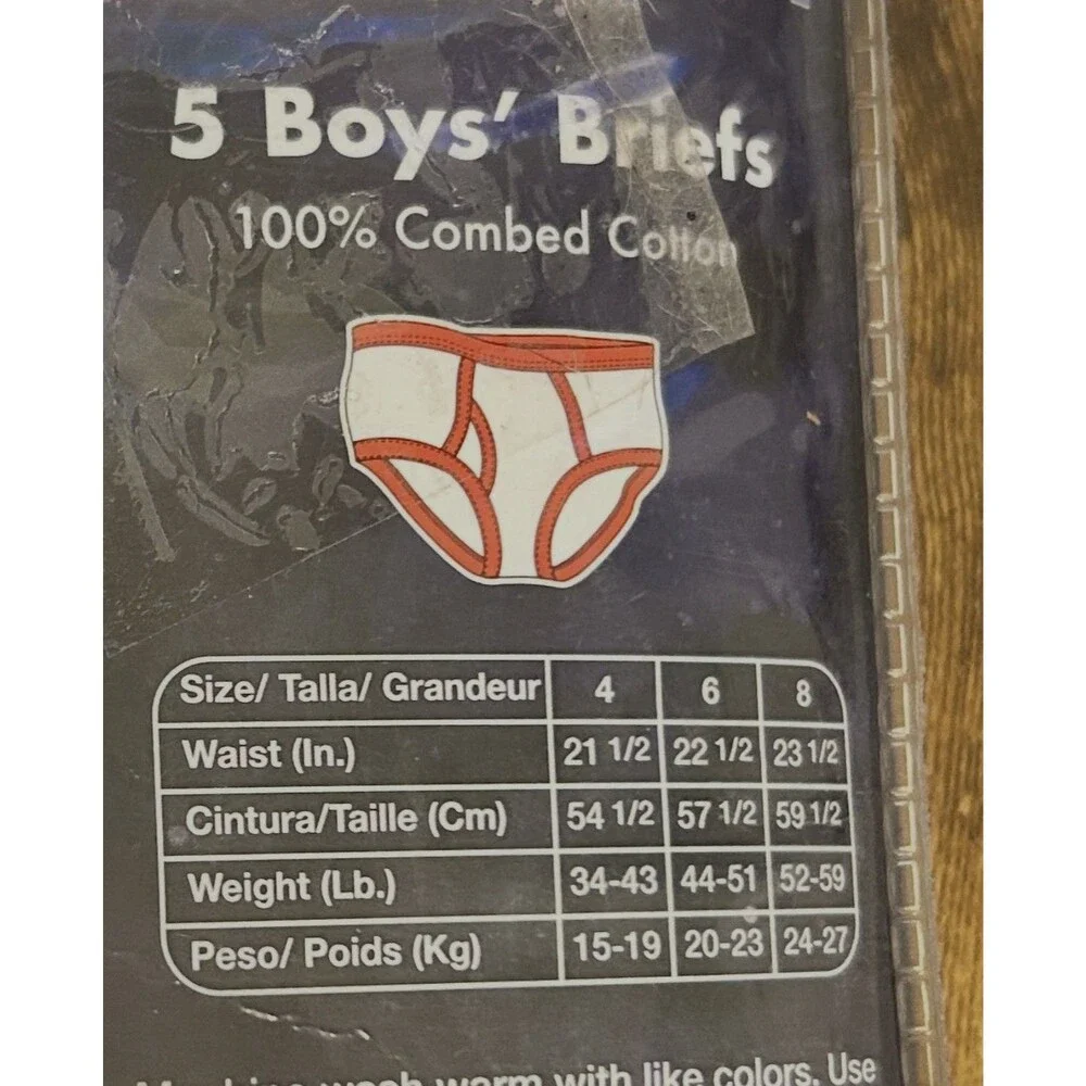 Disney Pixar Lightyear Boys Briefs (Size 6) - Set of 2 Packs 100% Cotton NWT